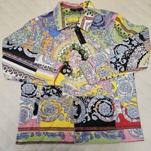 Brand New Mens Multicolor Designer Jacket